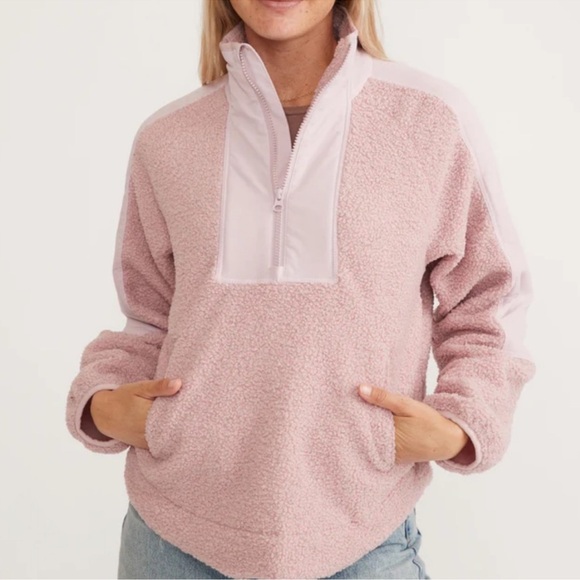 Marine Layer Jackets & Blazers - Marine Layer Park Sherpa Pullover L